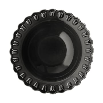 Plato hondo Tulipa small Ø17 cm, 2-pack - Almost black - PotteryJo