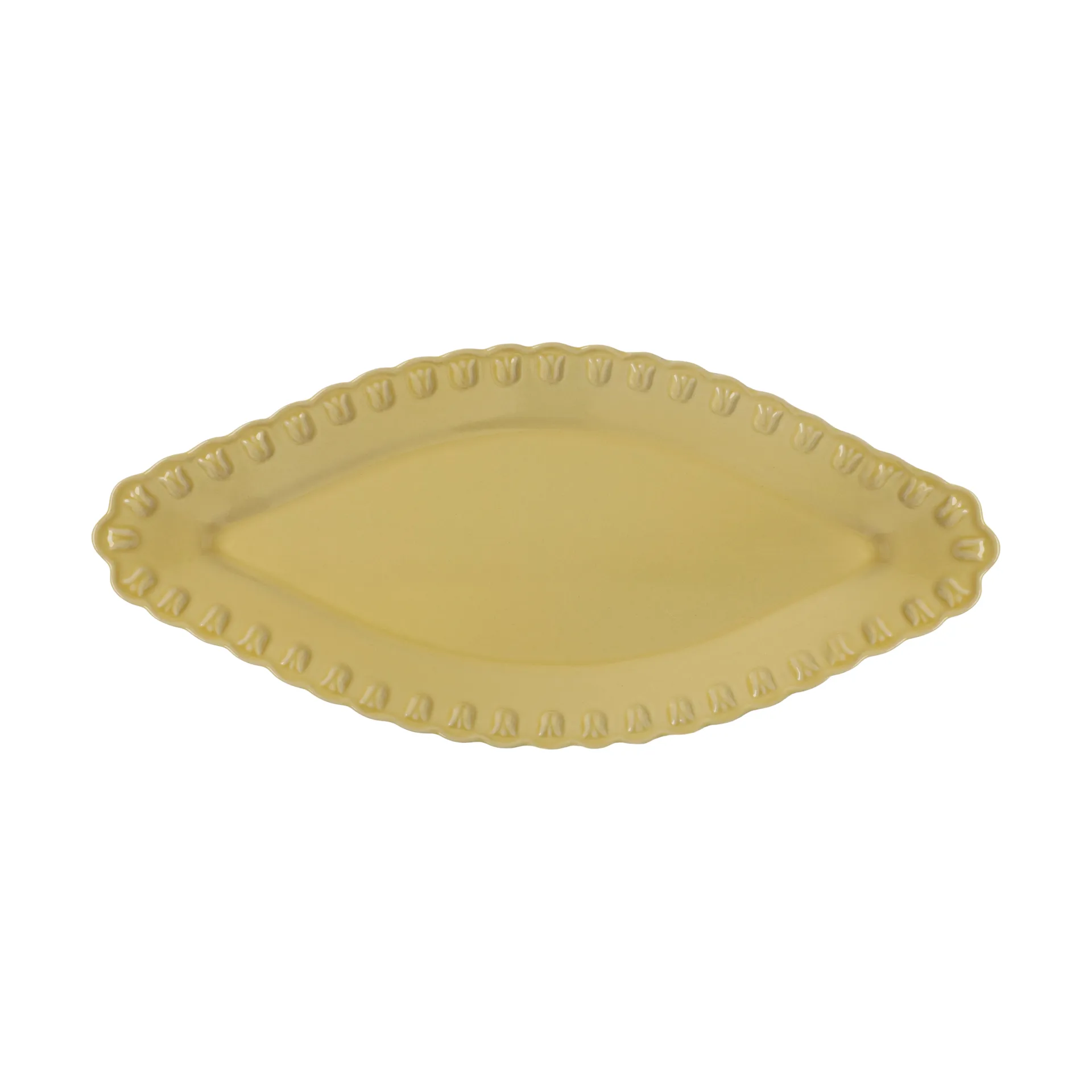 Plato Tulipa ovalado 20x45 cm, Pale Moon PotteryJo