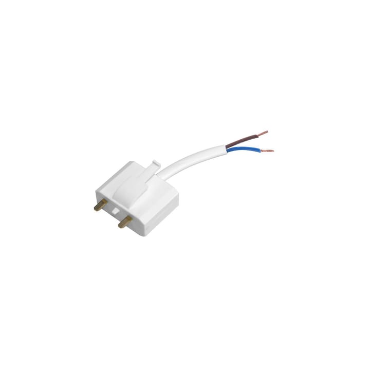Enchufe de techo DCL sin tierra, blanco PR Home