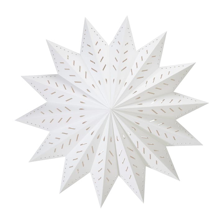Estrella de adviento Alfa blanco, 50 cm PR Home