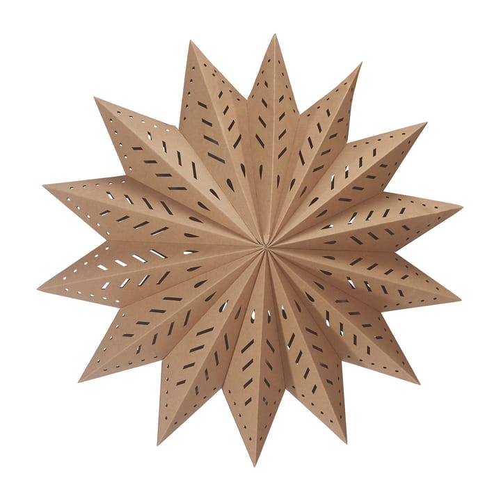Estrella de adviento Alfa marrón, 50 cm PR Home