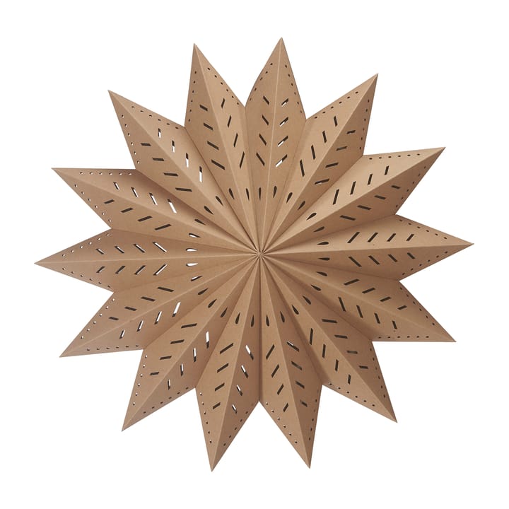 Estrella de adviento Alfa marrón - 60 cm - PR Home