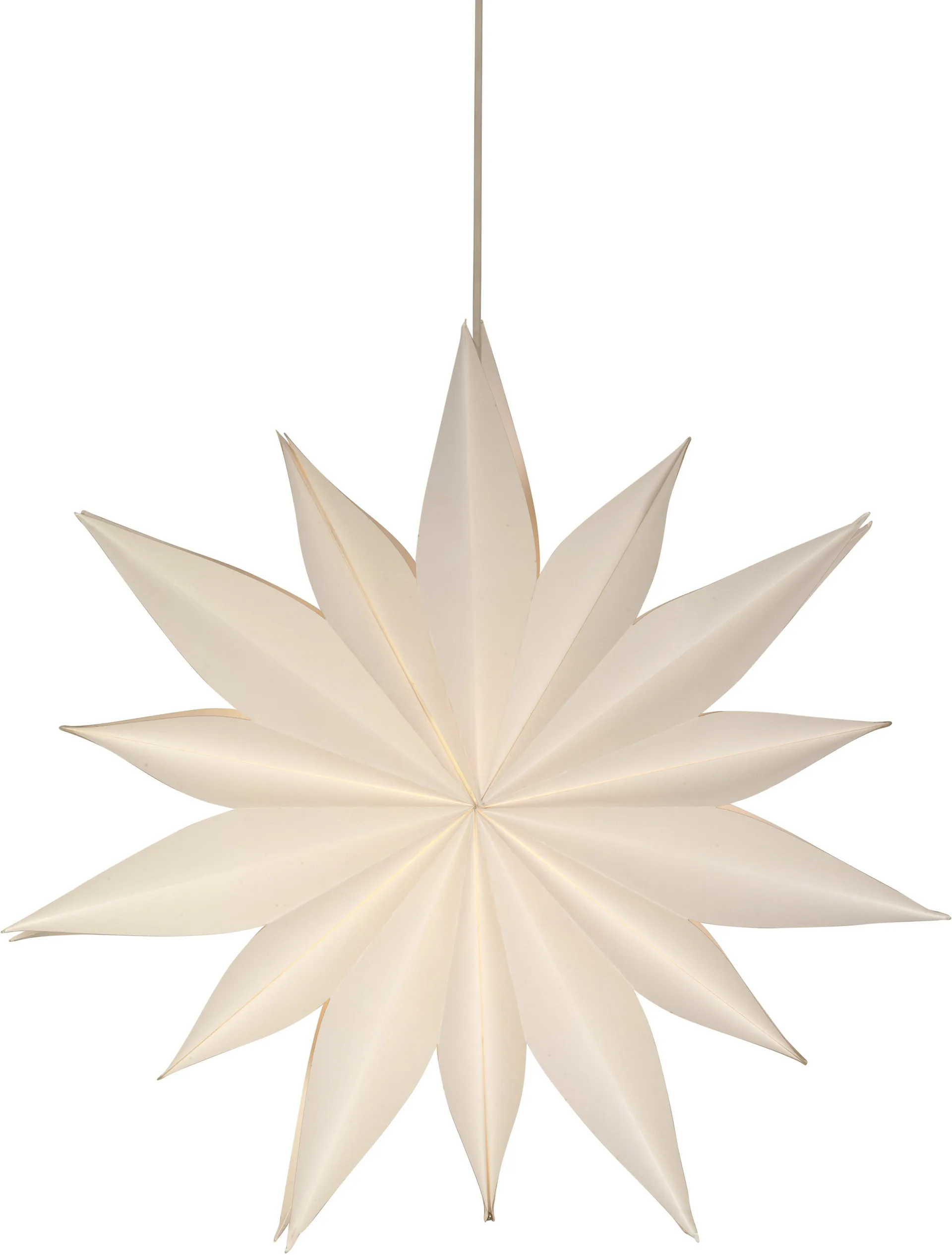 Estrella de Adviento Sirius Ø60 cm, blanco PR Home