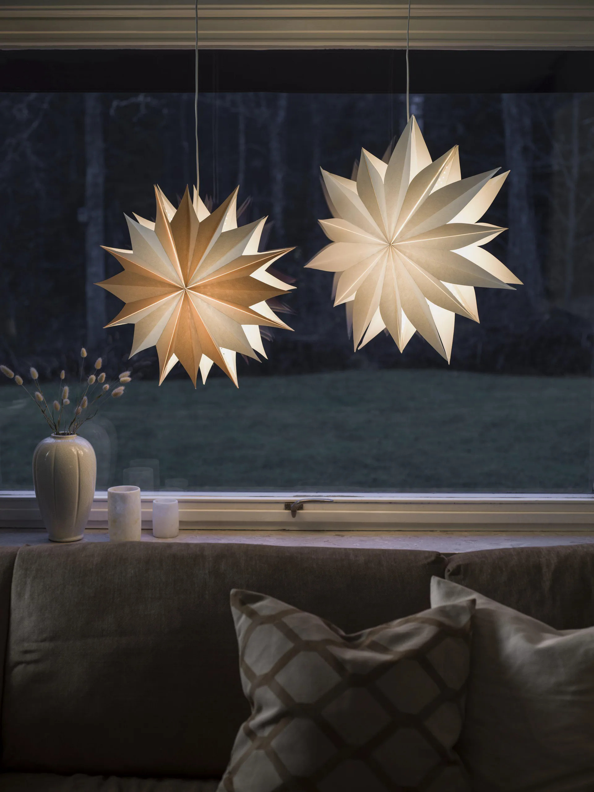 Estrella de Adviento Sirius Ø60 cm, blanco PR Home