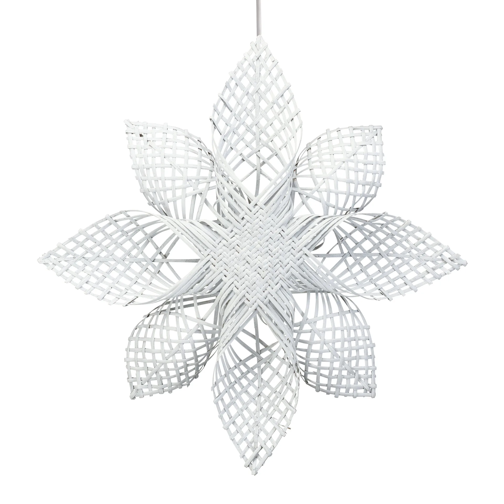 Estrella de navidad Anna blanco, 68 cm PR Home