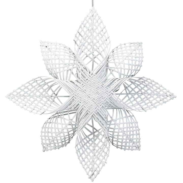 Estrella de navidad Anna blanco - 82 cm - PR Home