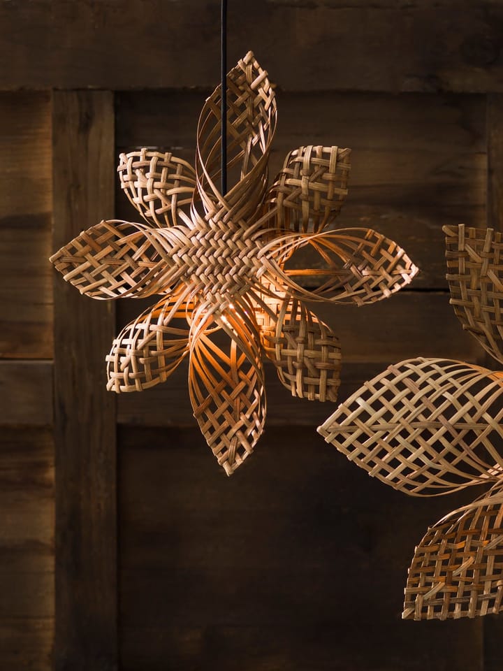 Estrella Navidad Anna natural, Ø45 cm PR Home