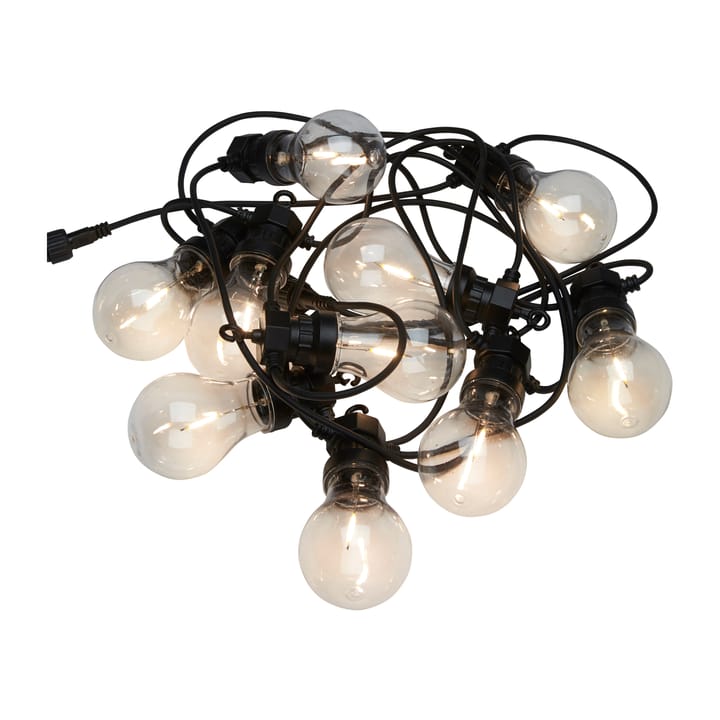 Guirnalda de luces Glow 8,7 m, negro PR Home