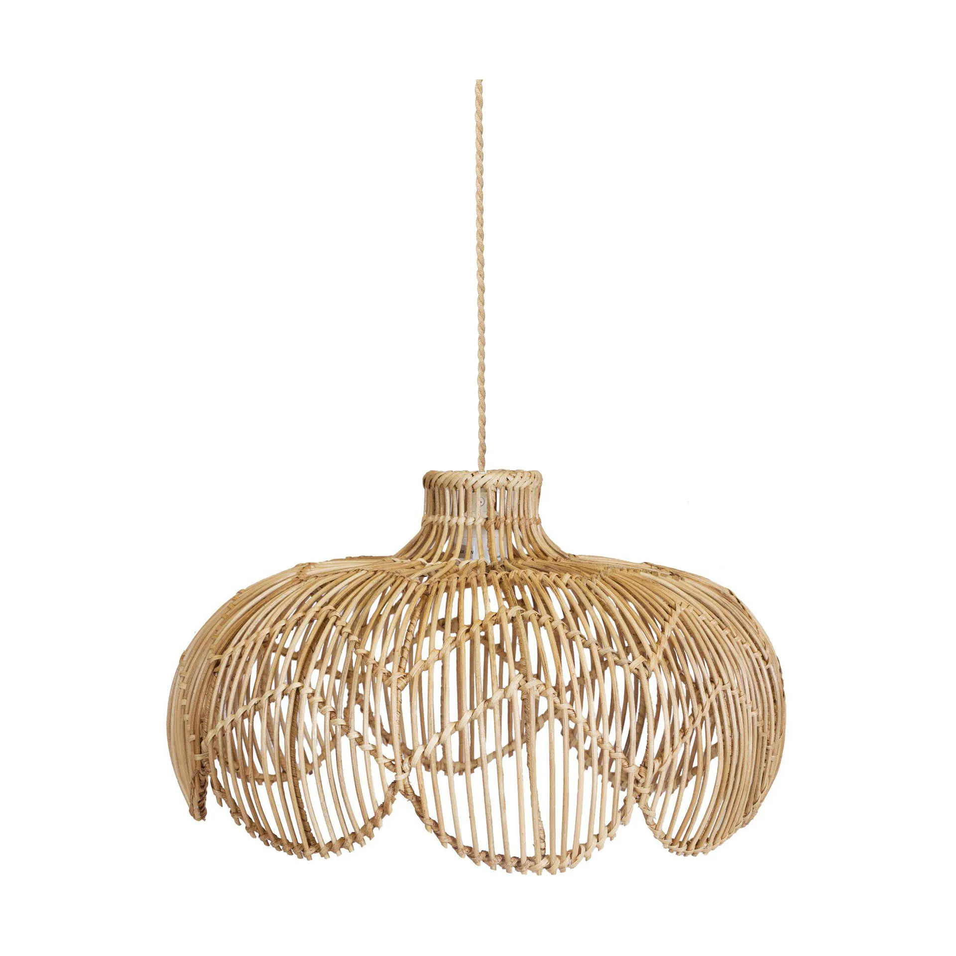 Lámpara colgante Belle , Natural, Ø43 × 24 cm PR Home
