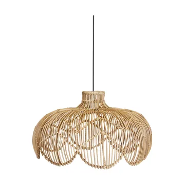 Lámpara colgante Belle para exterior - Natural, Ø43 × 24 cm - PR Home
