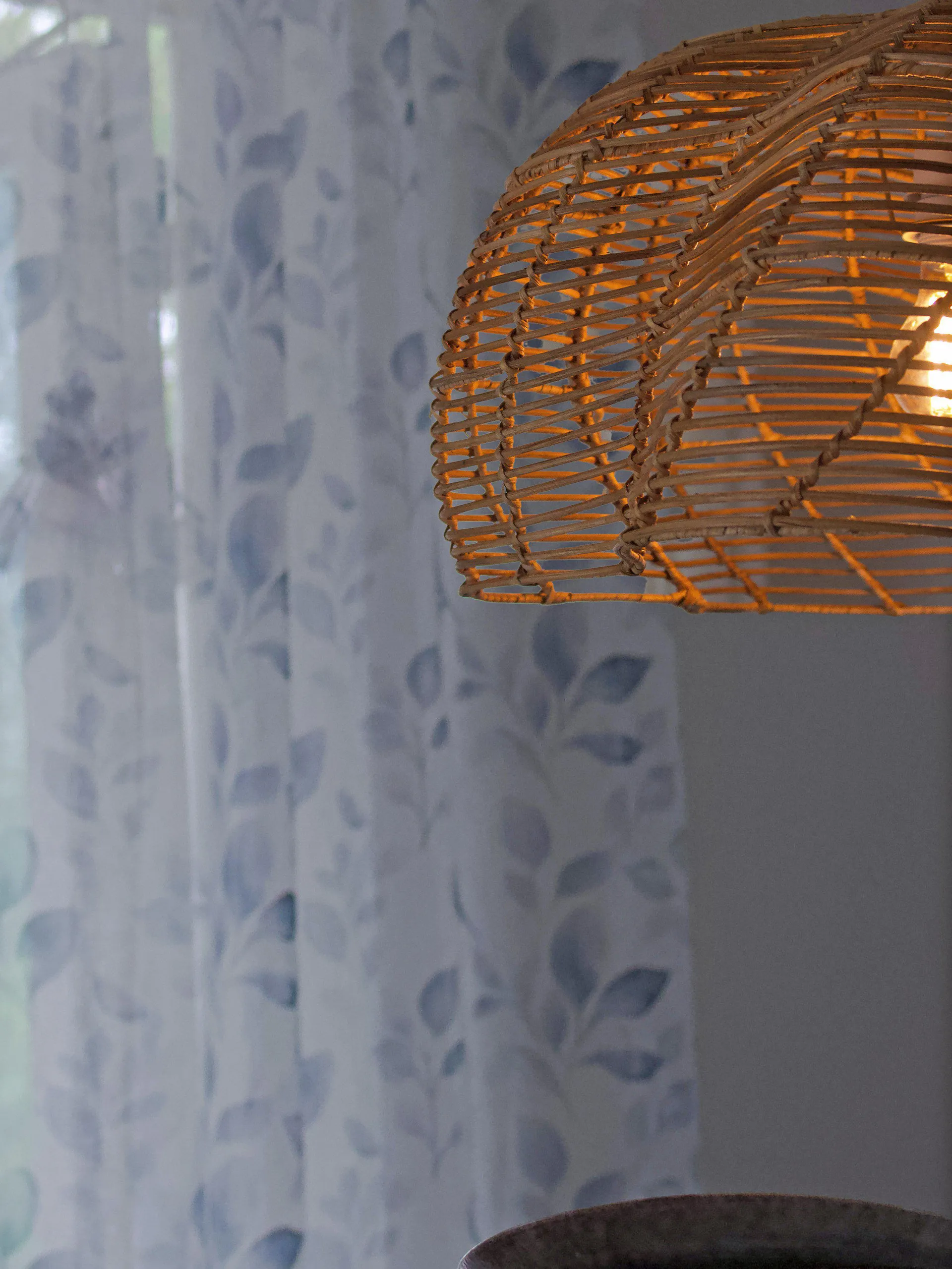 Lámpara colgante Mayla , Natural, Ø53 × 32 cm PR Home