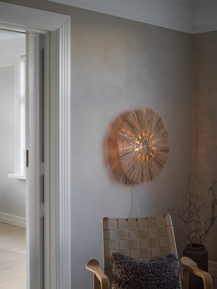 Lámpara de pared Amara natural, Ø60 cm PR Home