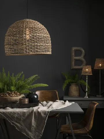 Lámpara de techo Cebu - Natural, Ø46 cm - PR Home