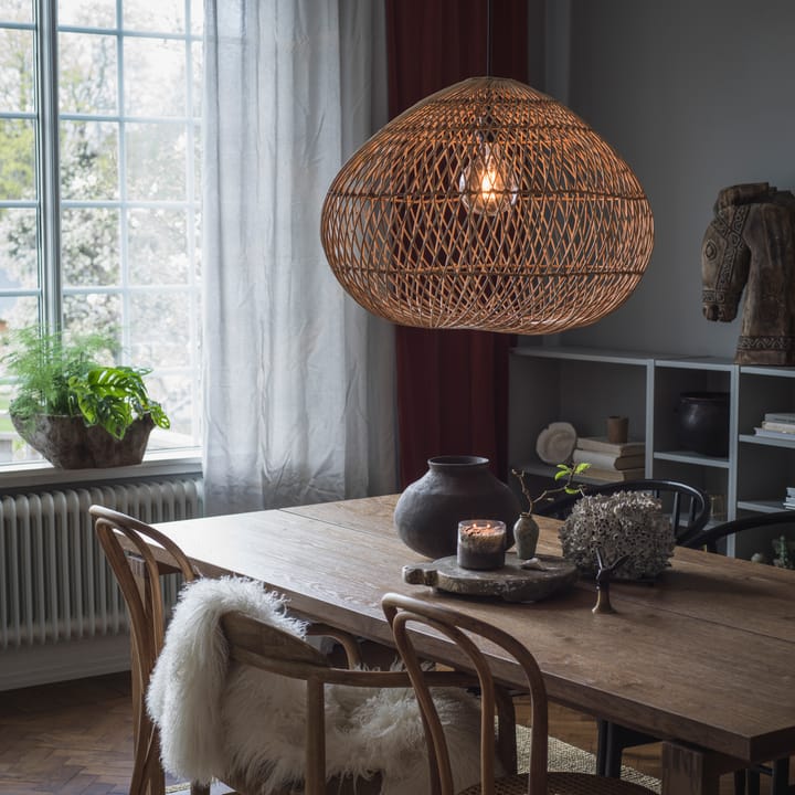 Lámpara de techo Karen ratán, Ø51 cm PR Home