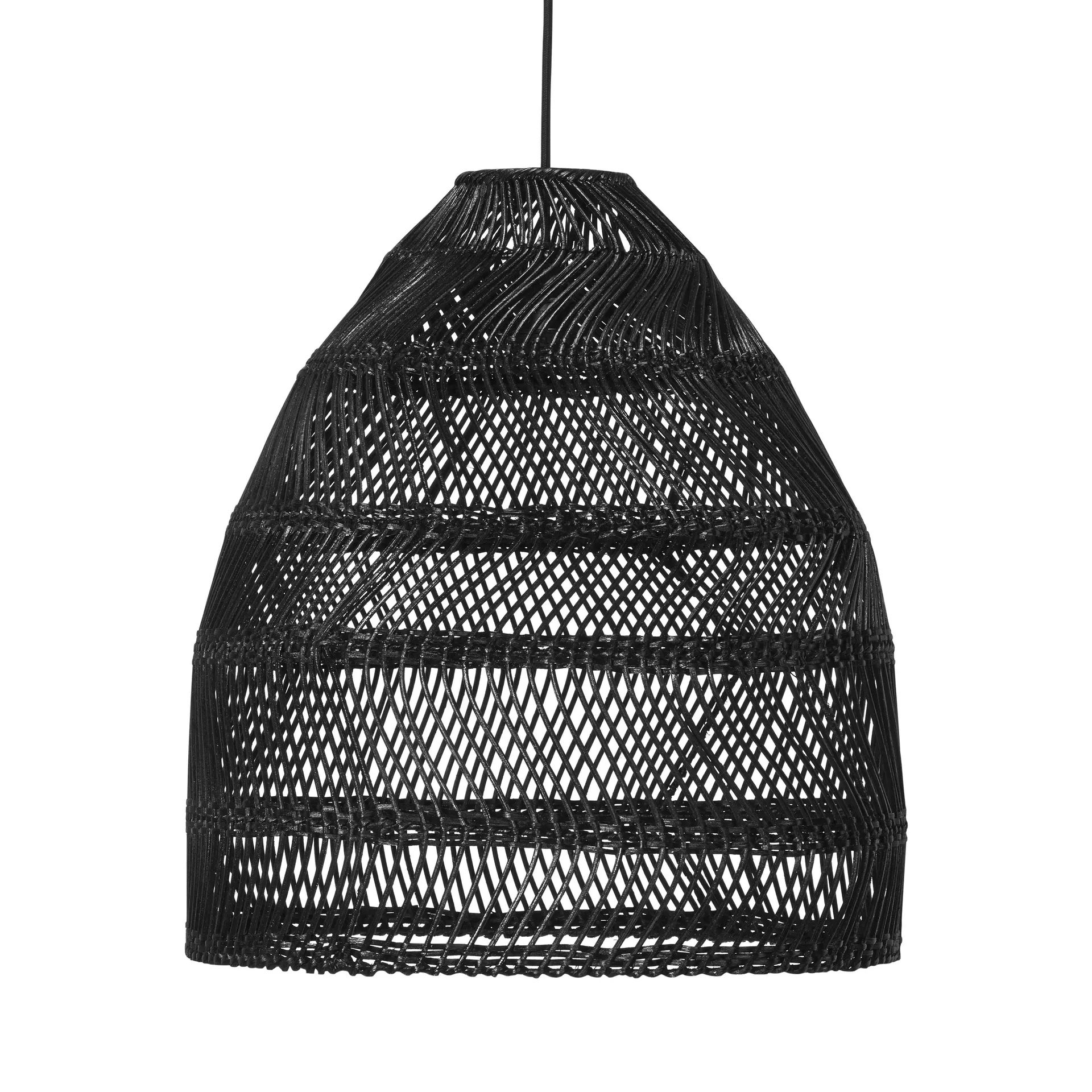 Lámpara de techo Maja Ø45,5 cm, negro PR Home