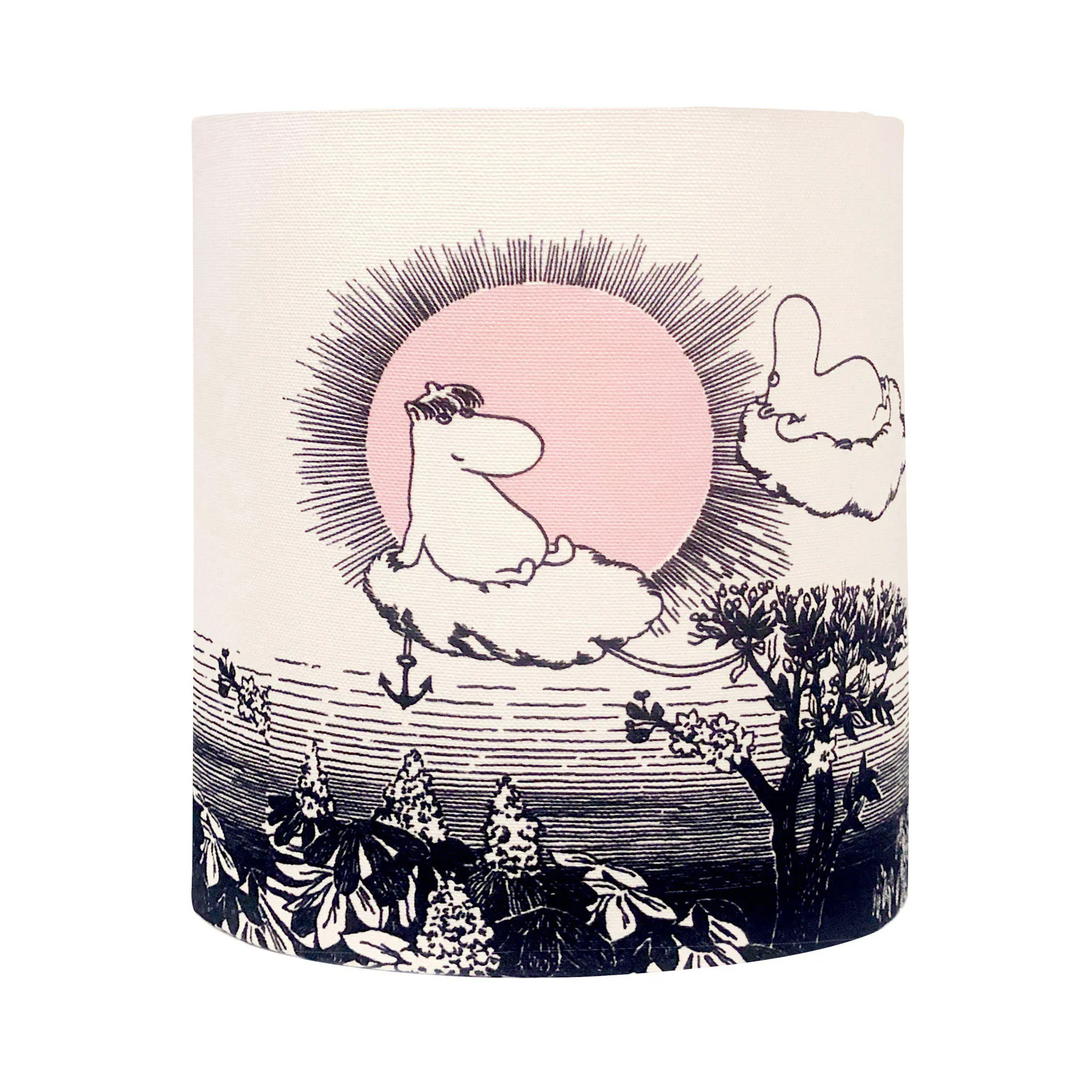 Pantalla de lámpara Moomin The Sky Ø20 cm, blanco PR Home
