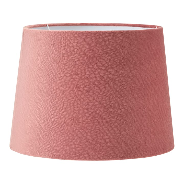 Pantalla de lámpara Sofia sammet 30 cm - Studio rosa - PR Home