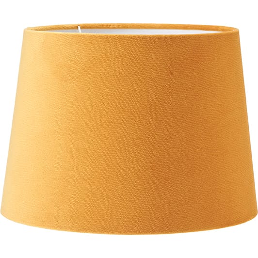 Pantalla de lámpara Sofia sammet 35 cm - Studio amarillo - PR Home