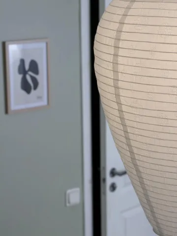 Pantalla Verona - Blanco, Ø35 x 50 cm - PR Home