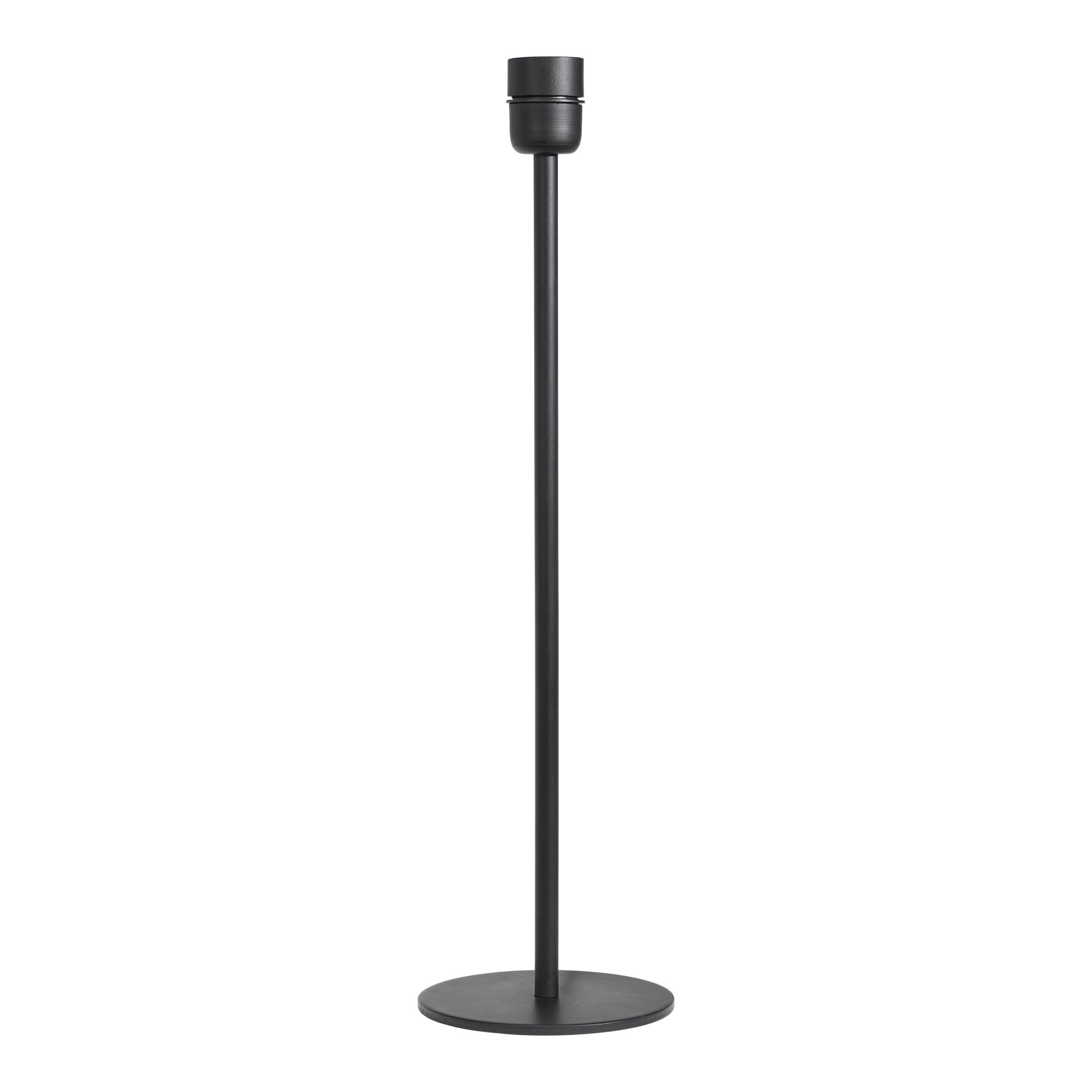 Pie de lámpara Base 45 cm, Negro mate PR Home