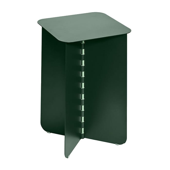 Mesa auxiliar Hinge acero 45 cm - verde oscuro - Puik