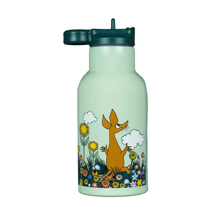 Botella de agua Moomin Meadow 34 cl - Verde - Rätt Start