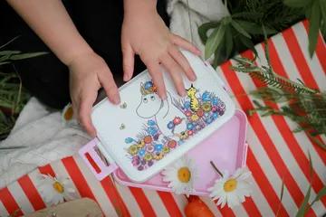 Fiambrera Mumin Meadow 12x18,5 cm - Lila-rosa - Rätt Start