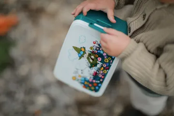 Fiambrera Mumin Meadow 12x18,5 cm - Verde - Rätt Start