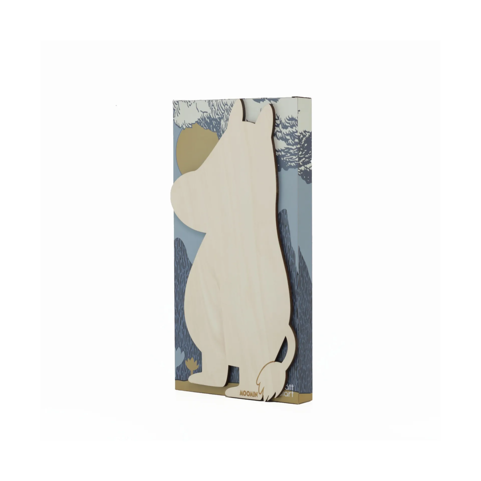 Lámpara de noche Mumin, Madera Rätt Start