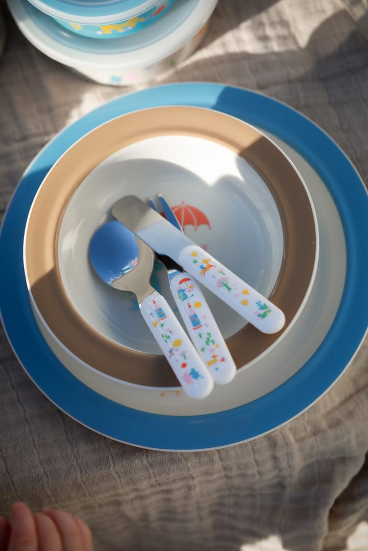 Mumin 80 vajilla infantil 3 piezas, Multi Rätt Start