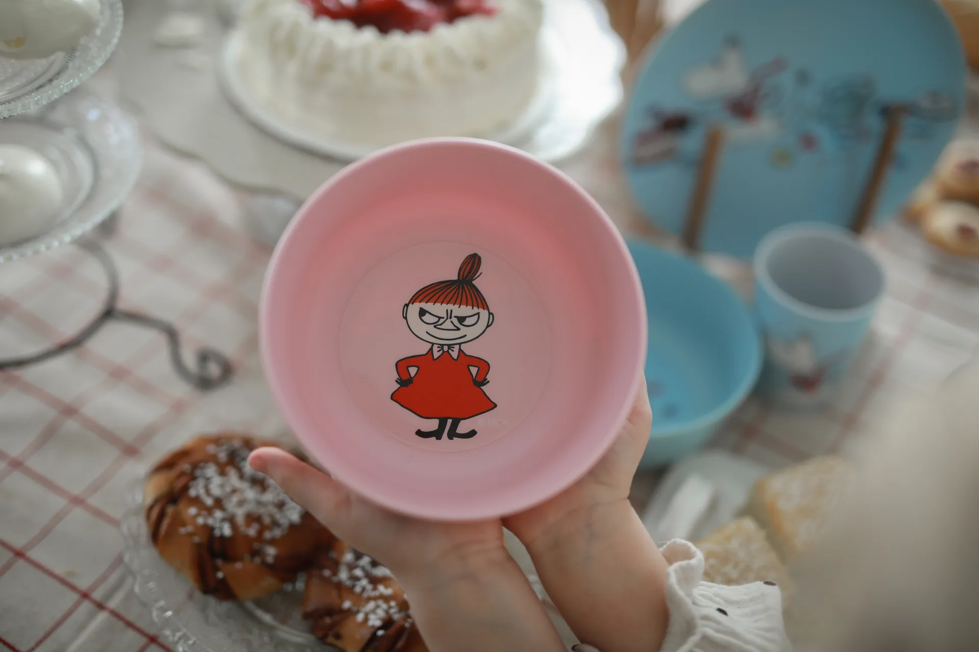 Mumin Lilla My cuenco Ø14,5 cm, Rosa claro Rätt Start