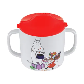 Mumin Lilla My taza con boquilla 20 cl - Rojo - Rätt Start