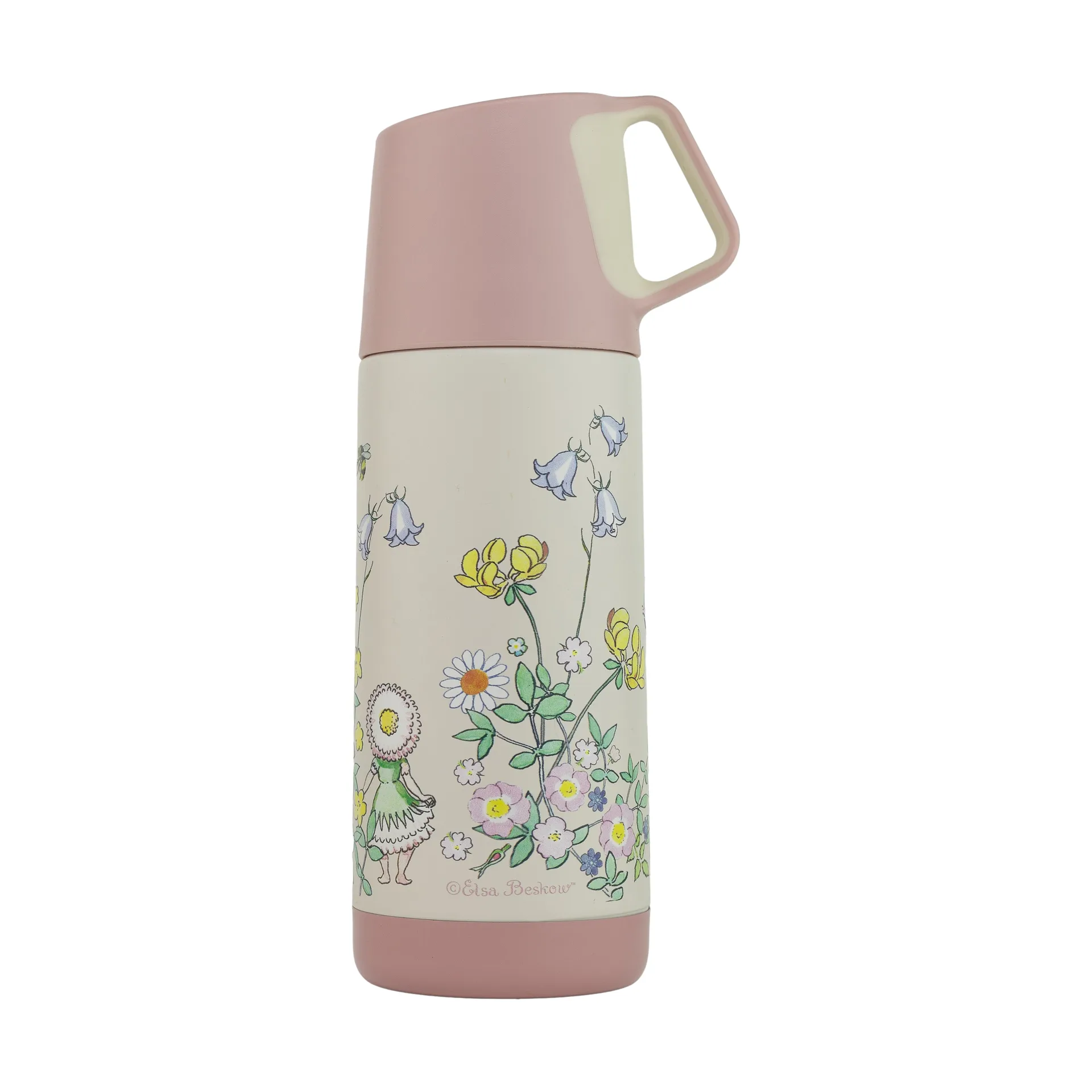 Termo Elsa Beskow Blomsterfesten 35 cl, Blanco Rätt Start