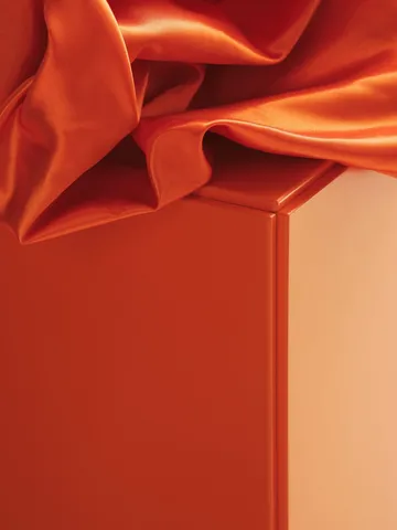 Cómoda ancha con patas Relief 82x92,2 cm naranja - Relief