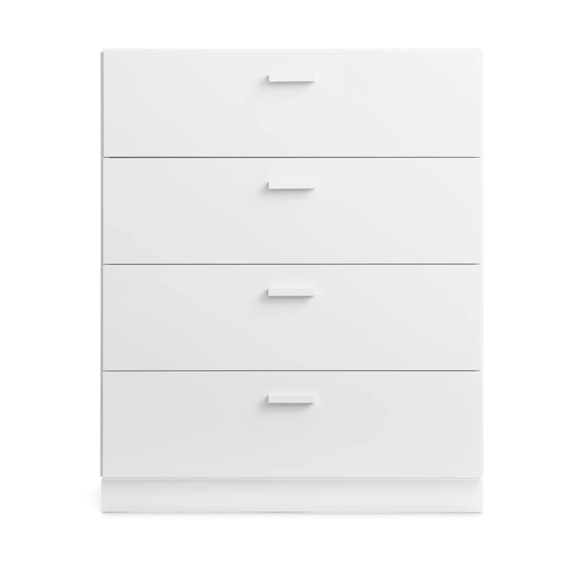 Cómoda ancha con zócalo Relief 82x92,2 cm blanco,  Relief