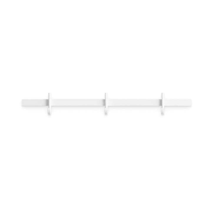 Perchero con pomos Relief small 41 cm - Blanco - Relief