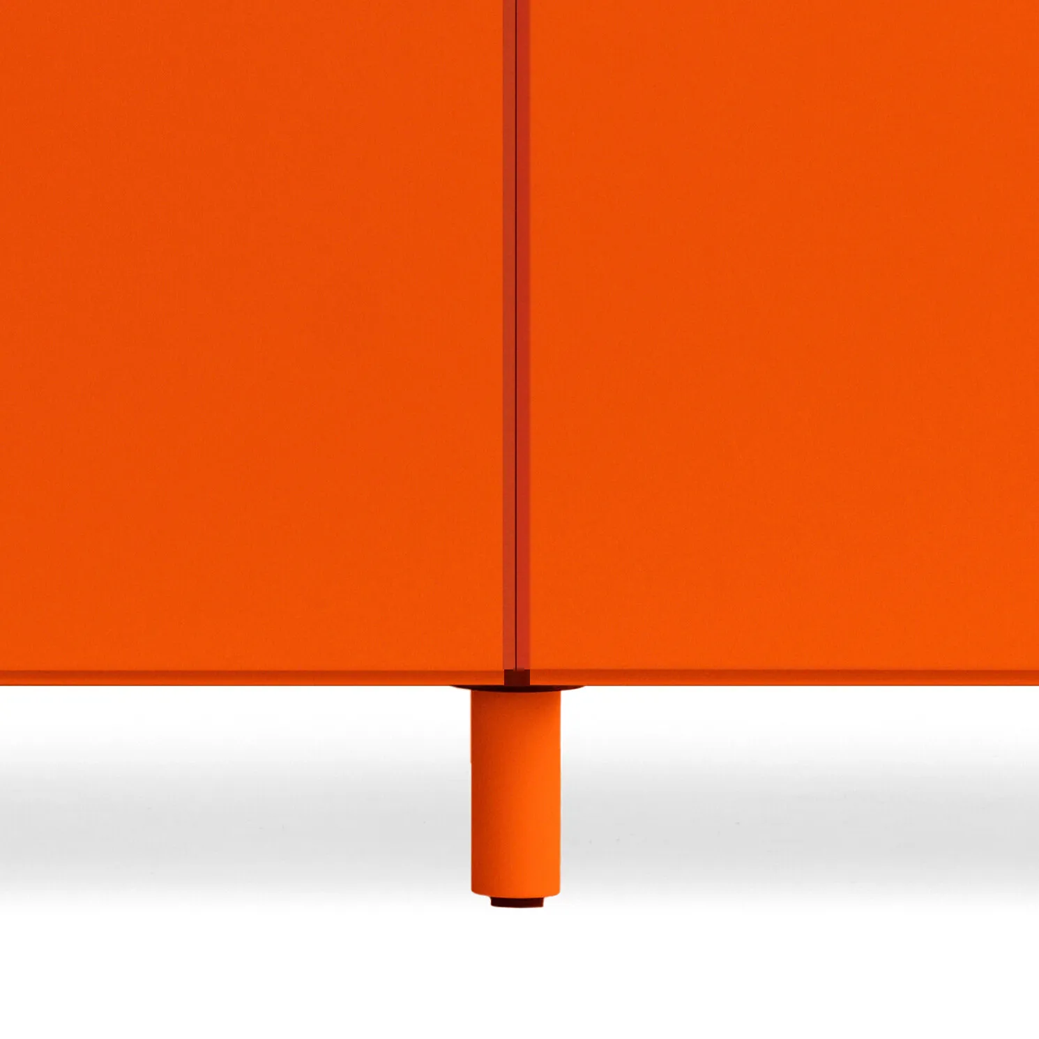 Set de 2 pies de conexión Relief, Naranja Relief