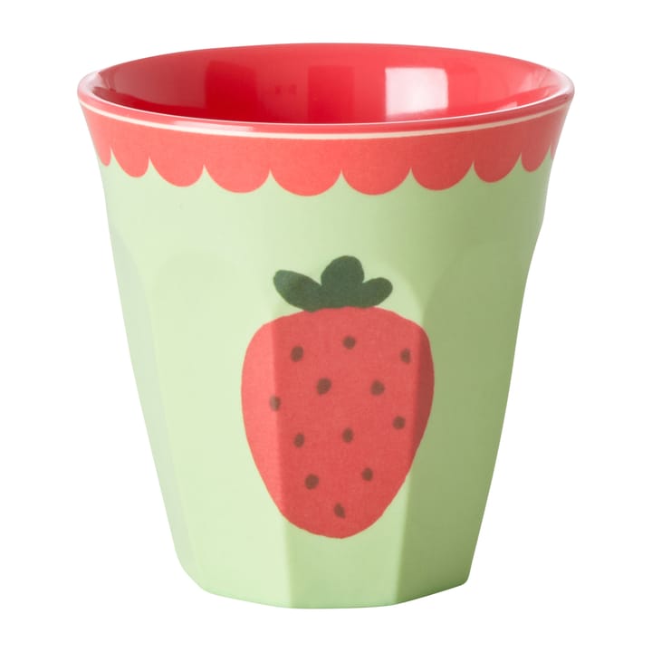 6 Tazas infantiles Rice melamina, Happy fruits RICE