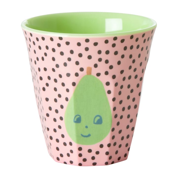 6 Tazas infantiles Rice melamina, Happy fruits RICE