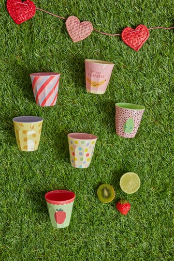6 Tazas infantiles Rice melamina - Happy fruits - RICE