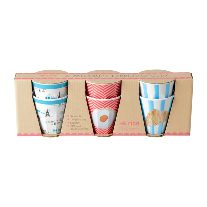 6 Tazas xsmall Rice - Breakfast - RICE