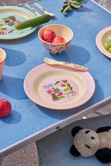 Bol infantil Rice melamina Ø20 cm - Pink - RICE