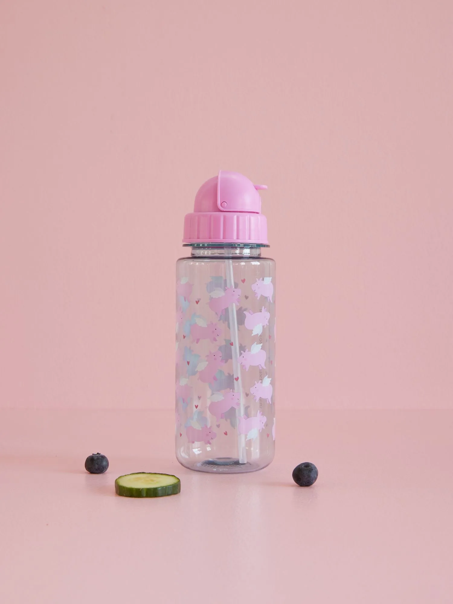 Botella de agua infantil Rice 50 cl, Cerdo volador RICE