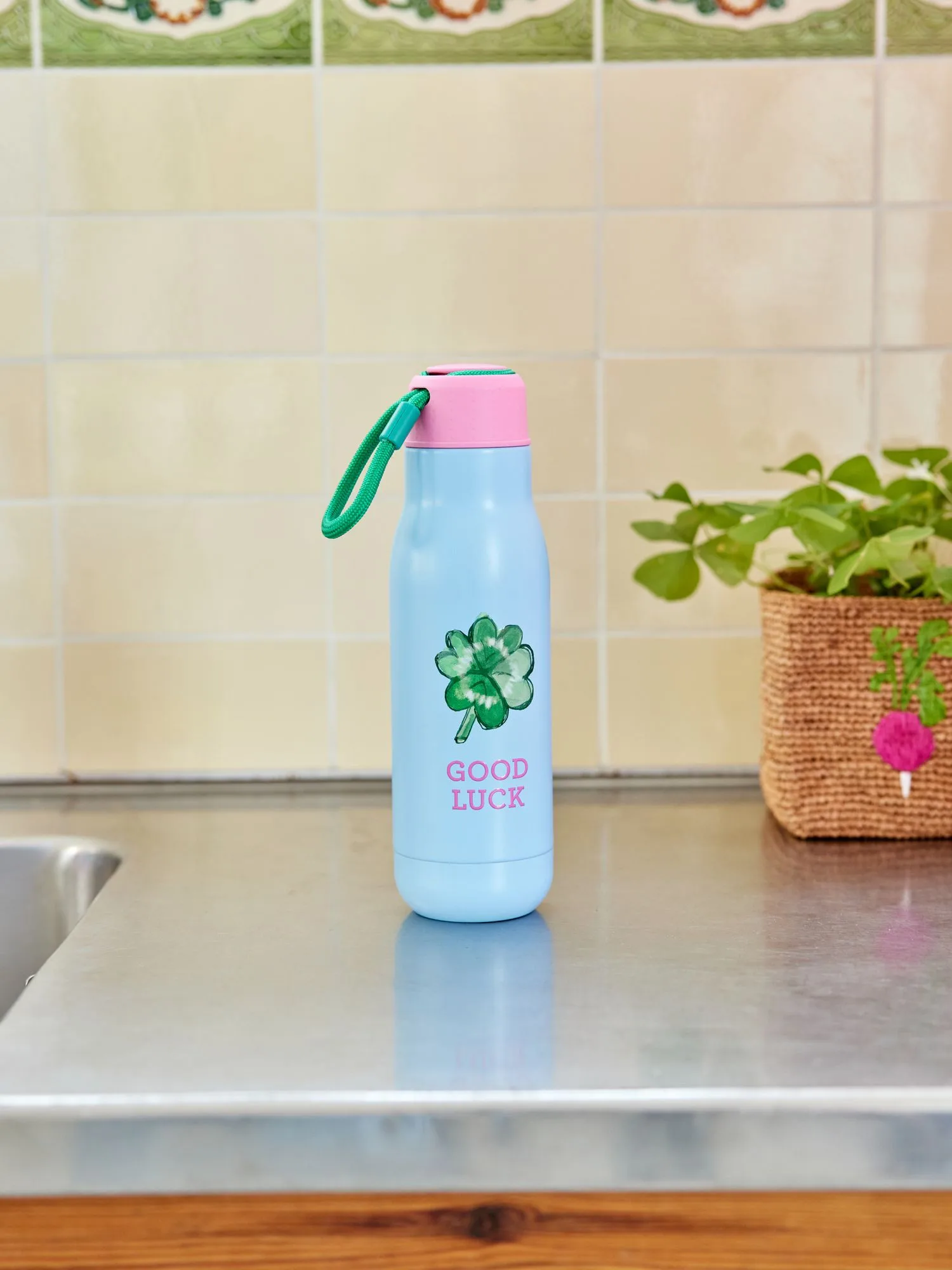 Botella termo Rice 50 cl, Buena suerte RICE