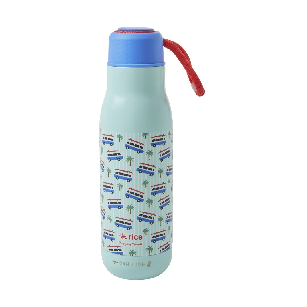 Botella termo Rice 50 cl, Coches azules RICE