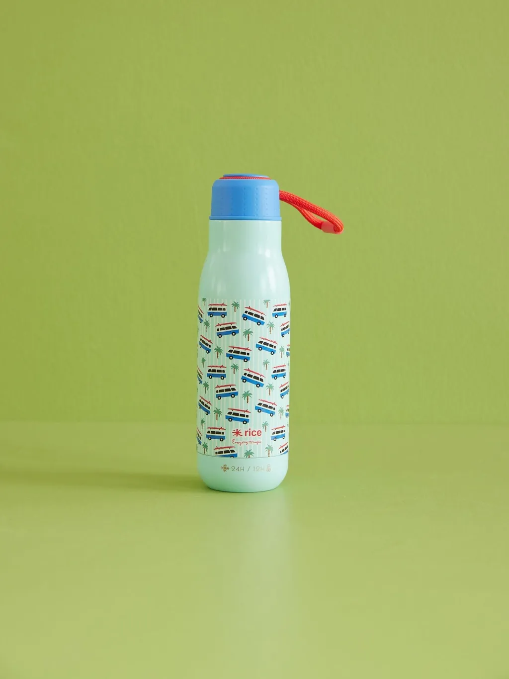 Botella termo Rice 50 cl, Coches azules RICE