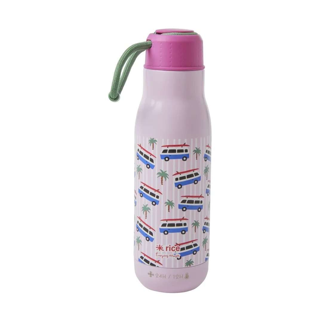 Botella termo Rice 50 cl, Coches rosas RICE