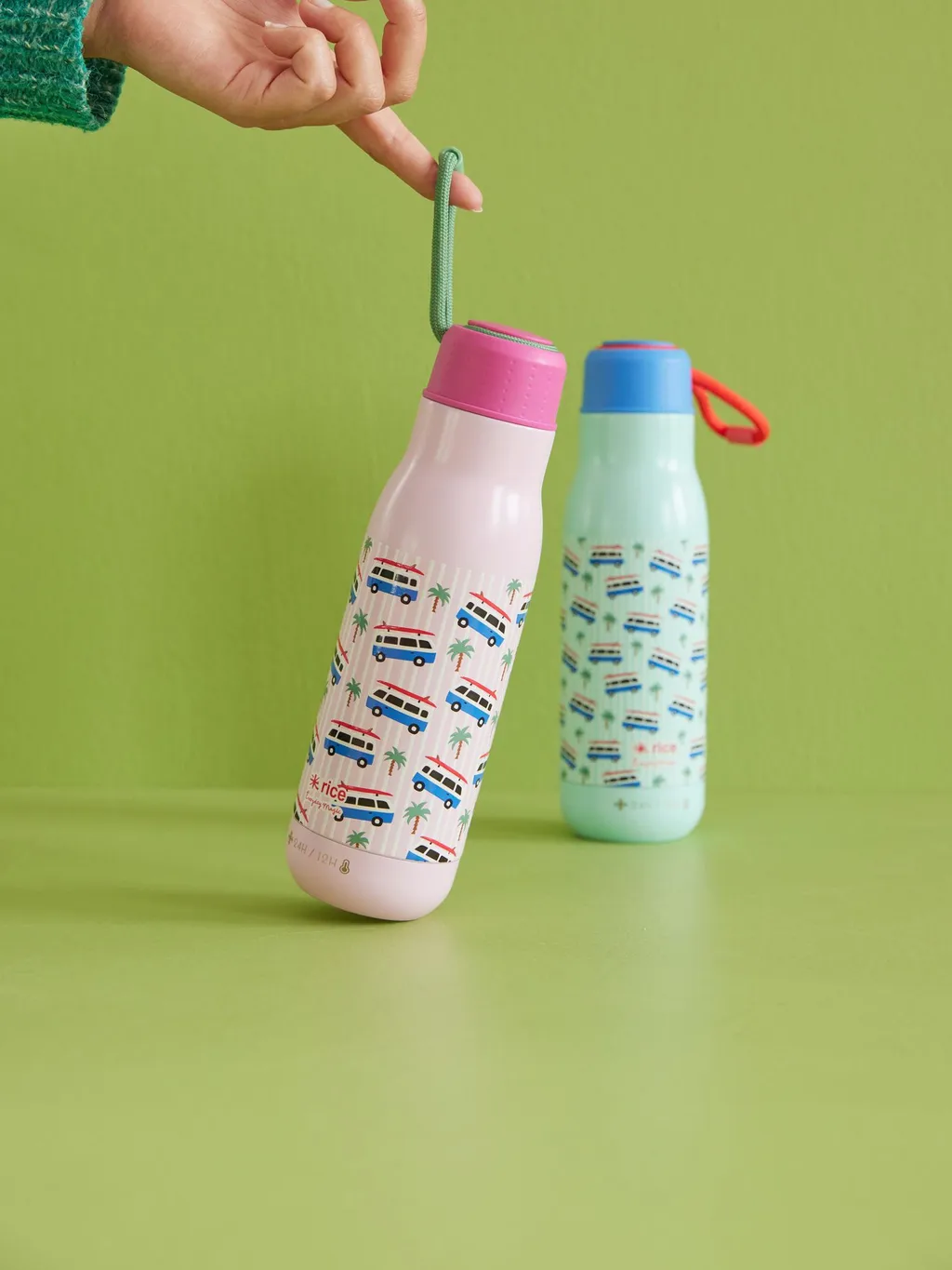 Botella termo Rice 50 cl, Coches rosas RICE