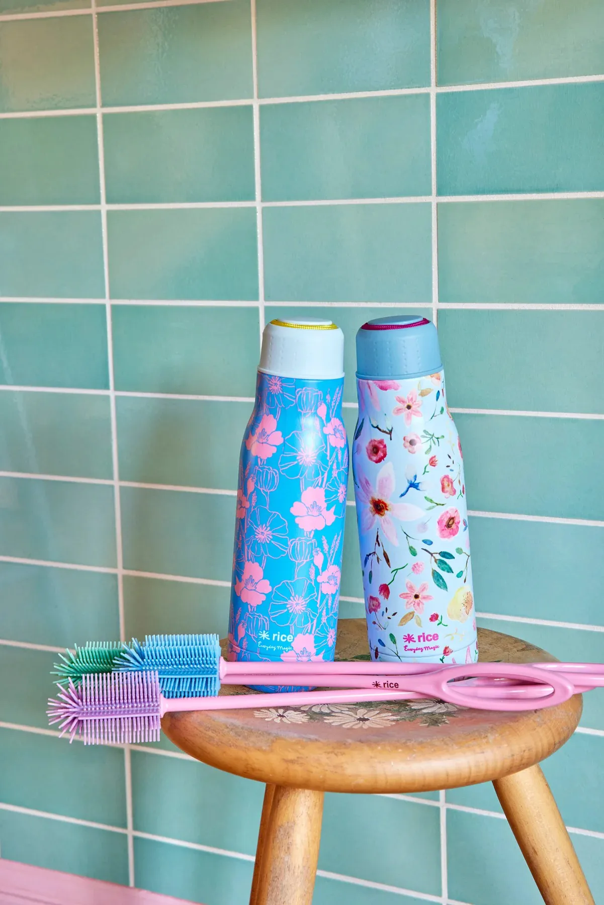 Botella termo Rice 50 cl, Poppie love-blue RICE