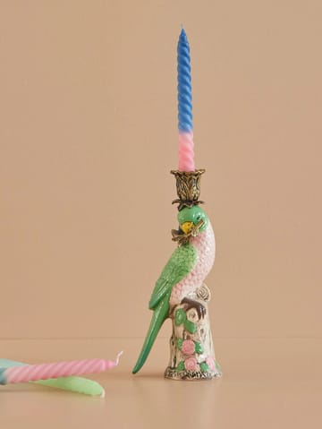 Candelabro Rice pájaro 23 cm - Green - RICE
